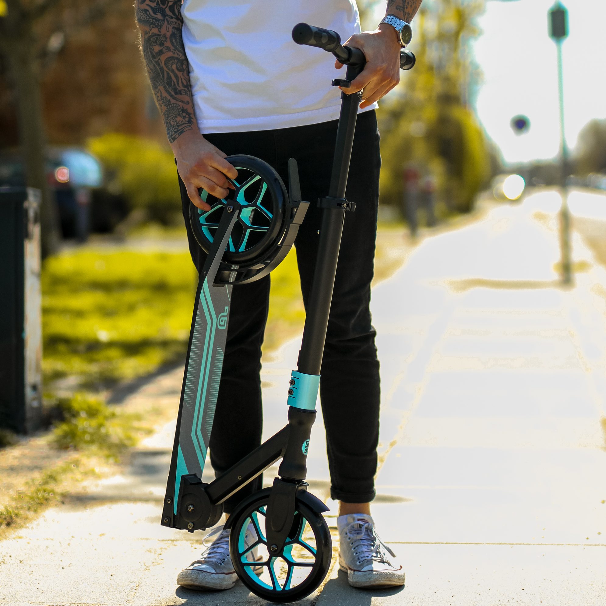 Foldable Primus Scooter Optime, city scooter, transportation scooter